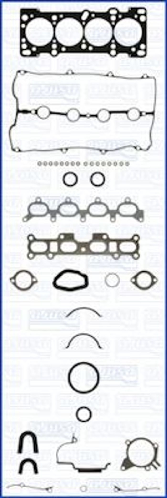 kompletter Satz von Motordichtungen passt zu: MAZDA MX-5 I, MX-5 II 1.8 01.93...