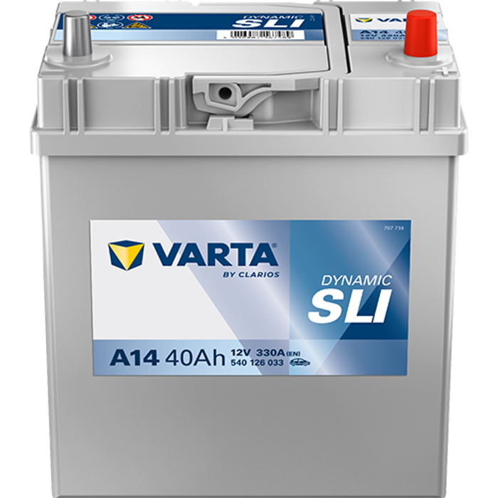 Batterie VARTA 12V 40Ah/330A (EN) Dynamic SLI (P+ dünner pol – japanische fah...