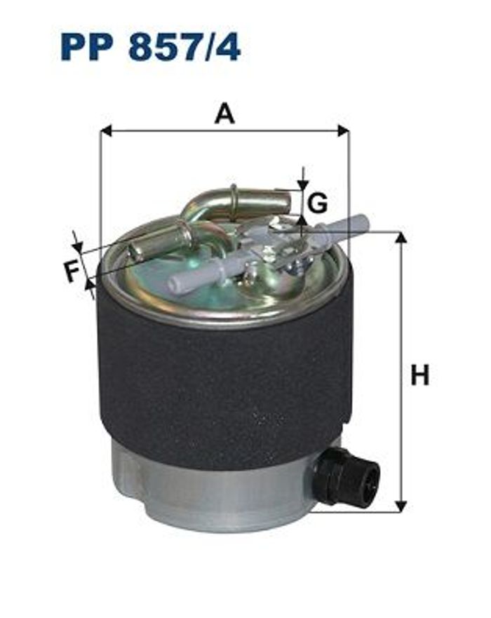 Kraftstofffilter passt zu: NISSAN NV200, NV200 / EVALIA, QASHQAI +2, QASHQAI...