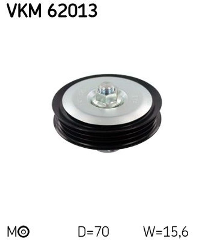 Führungsrolle, Keilrippenriemen passt zu: NISSAN MICRA C+C III, MICRA III, NO...
