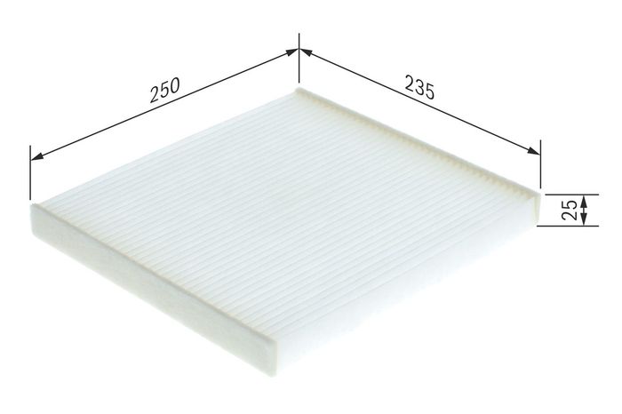 Innenraumluftfilter passt zu: CITROEN JUMPER III; FIAT DUCATO; OPEL MOVANO C;...