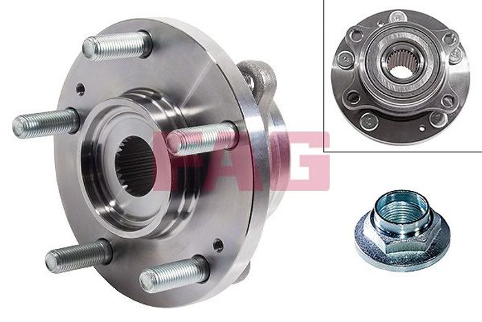 Radlagersatz mit Nabe vorne passt zu: HYUNDAI I30; KIA CEE'D, PRO CEE'D 1.0-1...