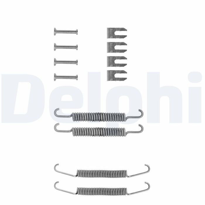 Montagesatz der Bremsbacken (FIAT) passt zu: ABARTH RITMO; FIAT 127, 128, CIN...