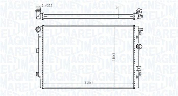 Kühler Motor (automatikgetriebe/mit mechanischer getriebe) passt zu: SEAT ALH...