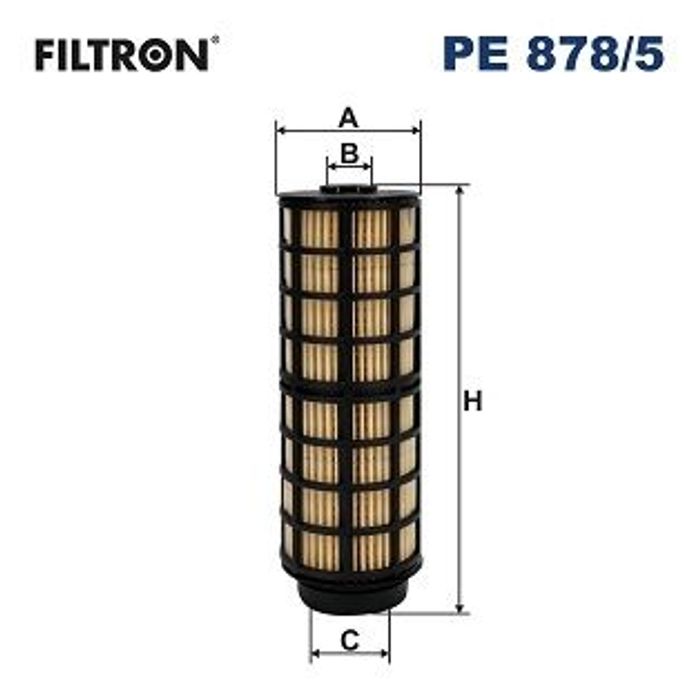 Kraftstofffilter passt zu: IVECO DAILY VI 2.3D/3.0D 03.14