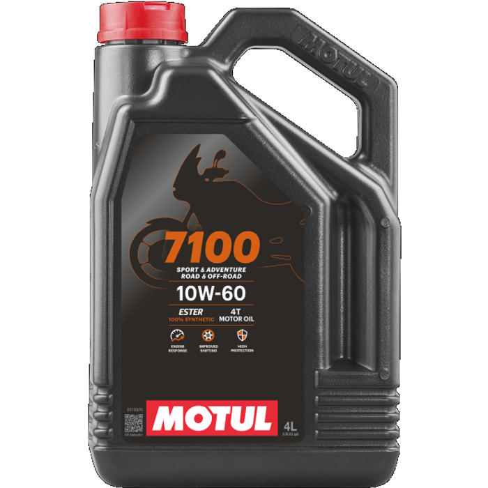 4T-Motoröl MOTUL 7100 10W60 4l, API SN JASO MA-2 synthetisch Ester