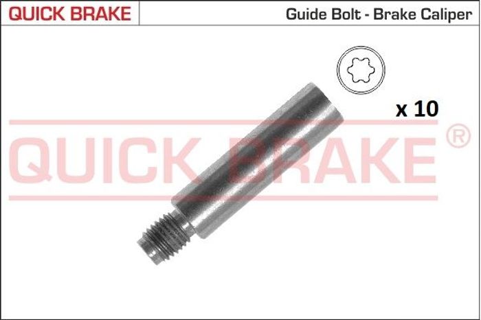 Schraube der Bremssattelführung vorne passt zu: DS DS 3 / DS 3, DS 4, DS 5, D...