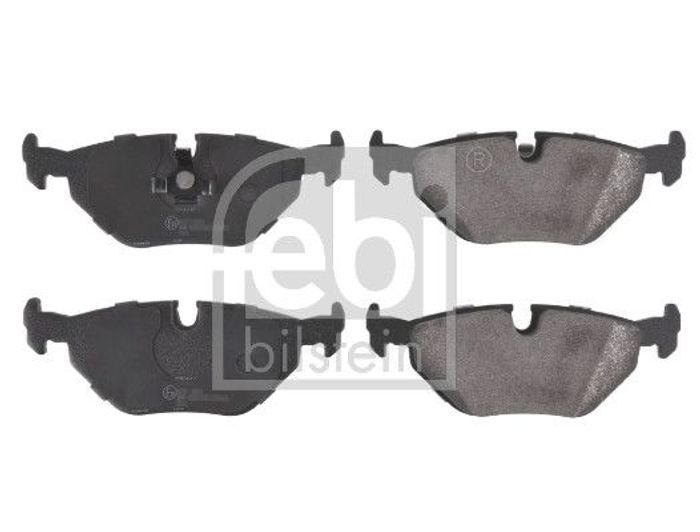 Bremsbelagsatz hinten , passt zu: BMW 3 (E30), 3 (E36), 5 (E34), 7 (E32), Z1,...