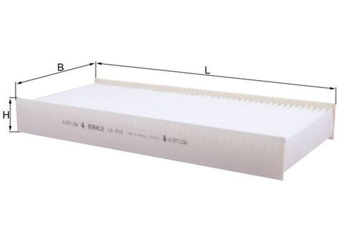 Innenraumluftfilter filterpatrone passt zu: CITROEN JUMPY II; FIAT SCUDO; PEU...