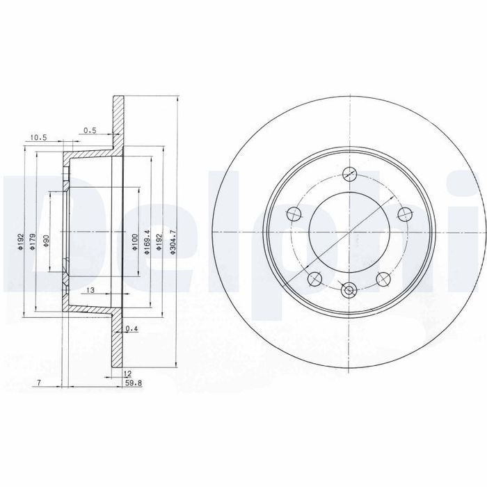 Kpl. Scheibenbremsen hinten L/R passt zu: NISSAN INTERSTAR; OPEL MOVANO A; RE...