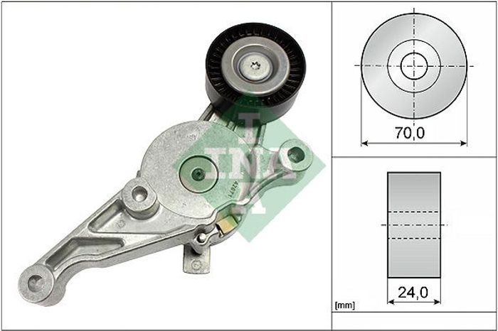 Keilriemenspanner passt zu: AUDI A3; FORD GALAXY I, GALAXY MK I; SEAT ALHAMBR...