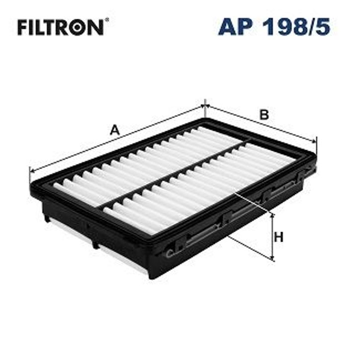 Luftfilter (Filterpatrone) passt zu: HYUNDAI SANTA FE IV, SONATA VIII, STARIA...