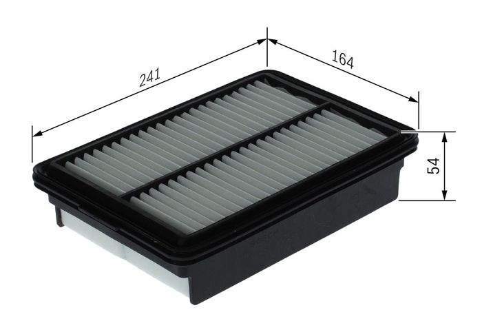 Luftfilter (Filterpatrone) passt zu: HYUNDAI ELANTRA IV, ELANTRA VI, I30, KON...