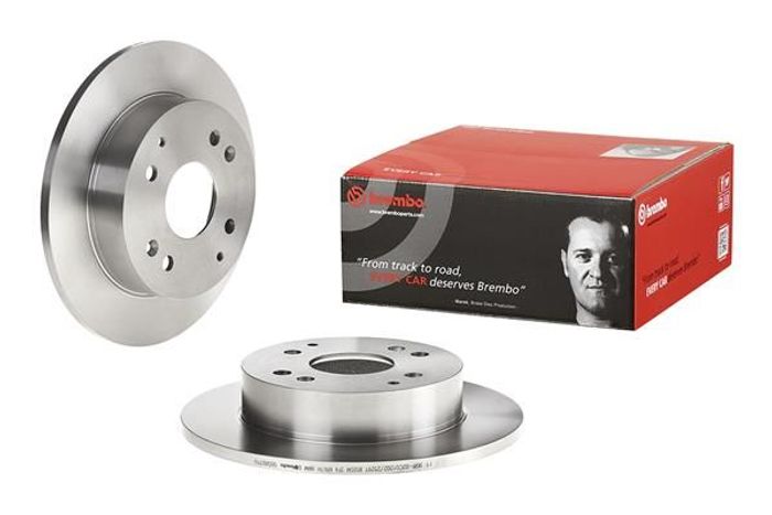 Bremsscheibe hinten L/R passt zu: HONDA ACCORD IV, ACCORD V, ACCORD VI, CIVIC...
