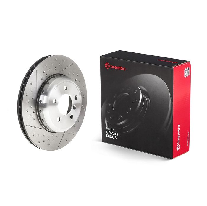 Zweiteilige Bremsscheibe hinten L/R passt zu: BMW 3 (F30, F80), 3 (F31), 3 GR...