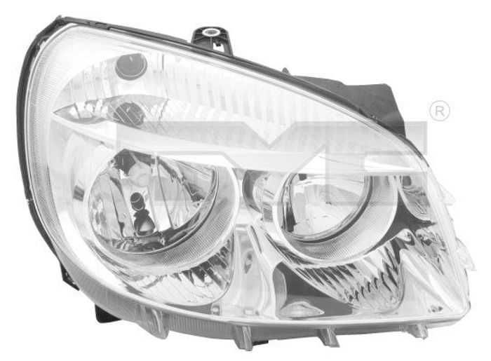 Scheinwerfer R (H1/H7, elektrisch, ohne motor, einsatzfarbe: chrom) passt zu:...