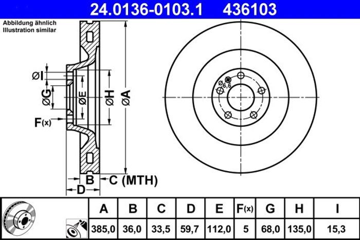 Bremsscheibe vorne L/R passt zu: AUDI A8 D3 2.8-6.0 10.02-07.10