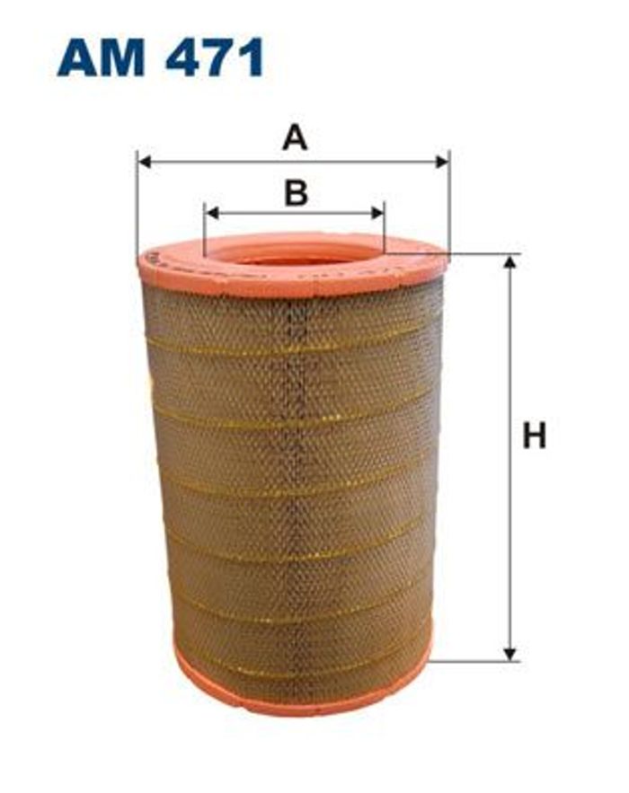 Luftfilter (filterpatrone) passt zu: RVI C, D, D ACCESS, MAGNUM, MIDLUM, PREM...