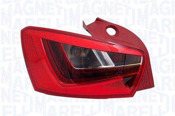 Lampe hinten R (P21W, glasfarbe rot, rückfahrlicht) passt zu: SEAT IBIZA IV 6...
