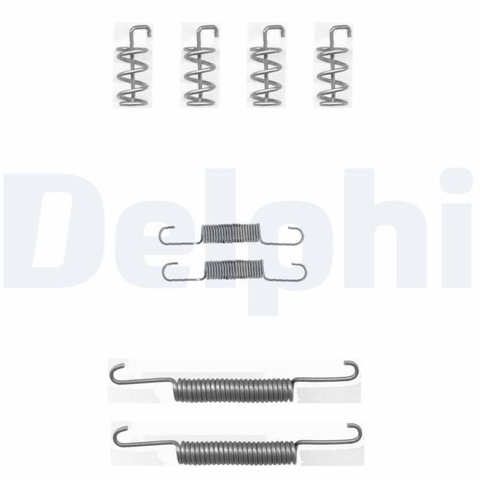 Montagesatz der Bremsbacken (LUCAS) passt zu: VOLVO C70 II, S60 I, S80 II, V7...