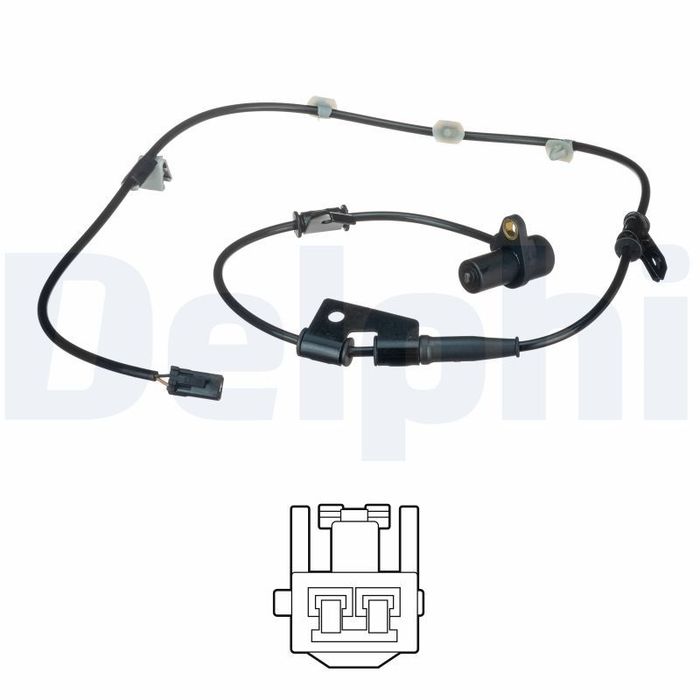 ABS-Sensor vorne R passt zu: HYUNDAI COUPE II, TIBURON 1.6/2.0/2.7 01.01-08.09