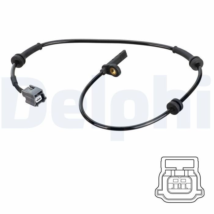 ABS-Sensor vorne L/R passt zu: NISSAN QASHQAI II; RENAULT KADJAR 1.2-2.0 11.13