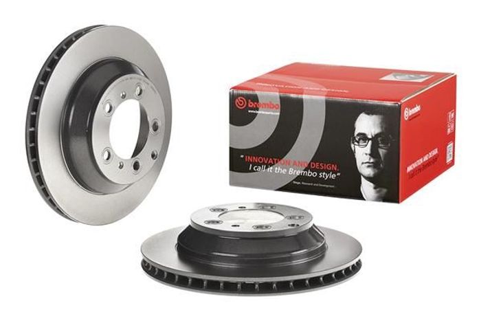 Bremsscheibe hinten L/R passt zu: PORSCHE CAYENNE 2.9-4.0H 05.17