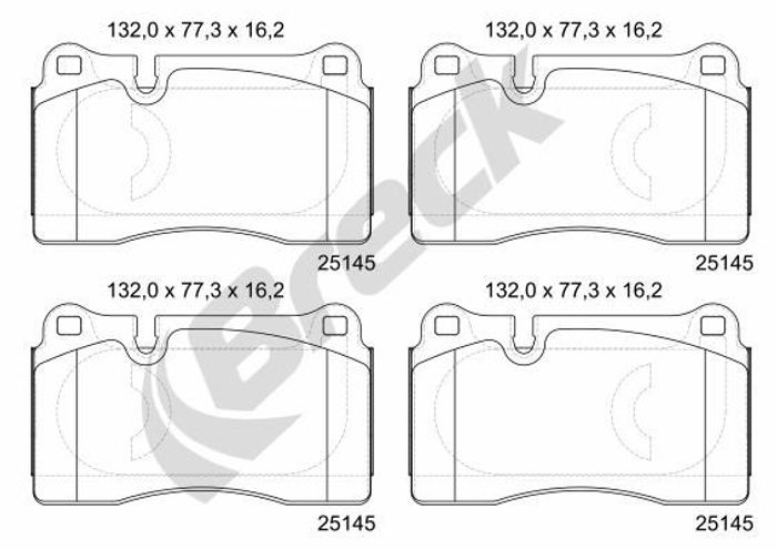 Bremsbelag Keramik vorne , passt zu: AUDI A3, TT; CUPRA ATECA, FORMENTOR, LEO...