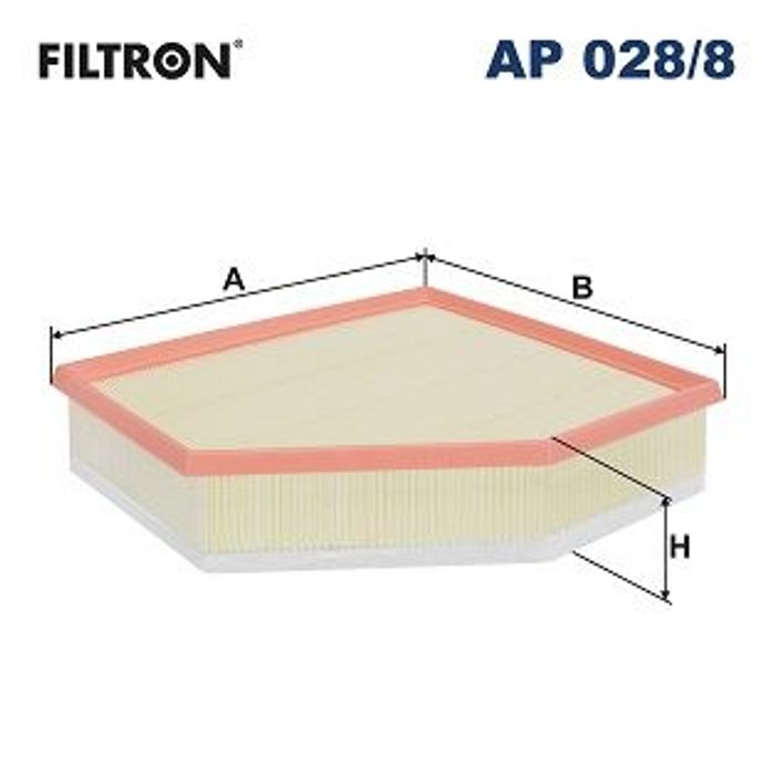Luftfilter (Filterpatrone) passt zu: BMW 5 (G30, F90), 5 (G31), 6 GRAN TURISM...