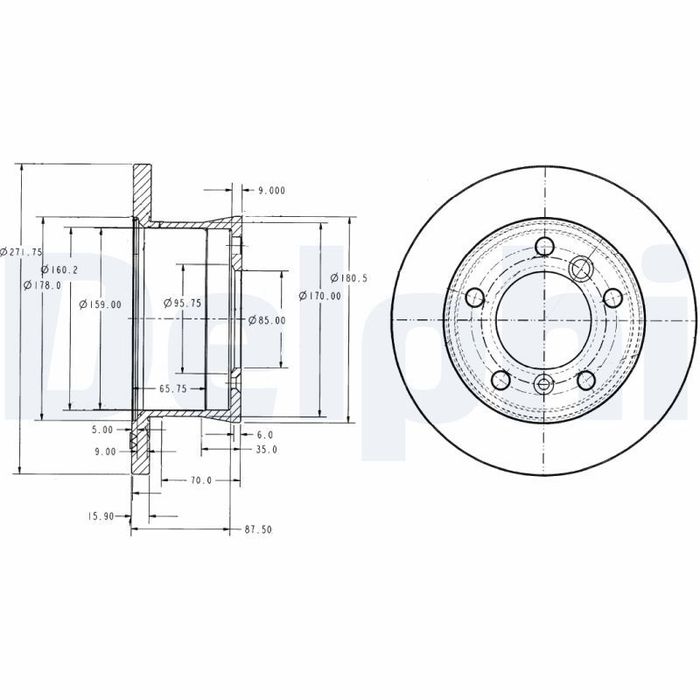 Kpl. Scheibenbremsen hinten L/R passt zu: MERCEDES G (W461), G (W463), SPRINT...