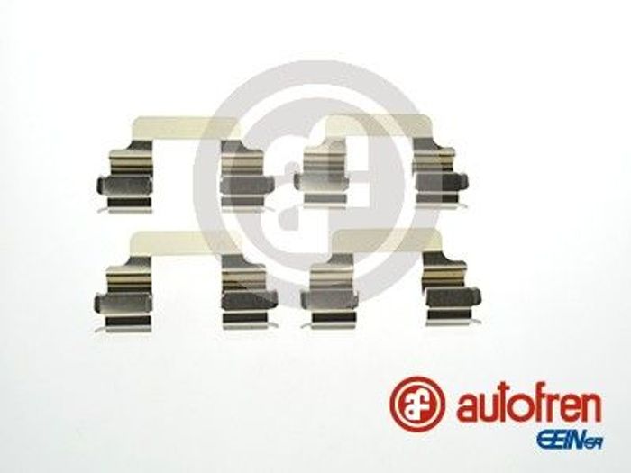 Montagesatz des Bremsklotzes vorne passt zu: MERCEDES C (CL203), C (W203), C...