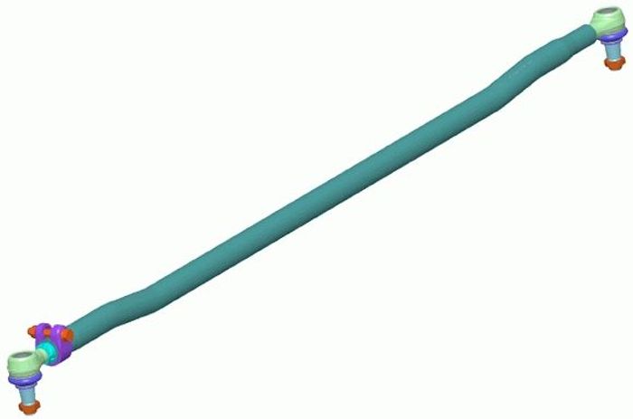 Spurstange (L-1818mm) passt zu: VOLVO FH II, FH16 II, FM II, FMX II 01.12