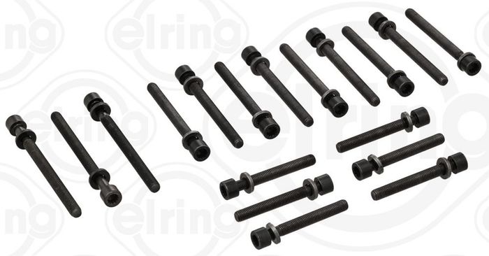 Schraubensatz der Zylinderköpfe passt zu: SEAT TOLEDO II; VW BORA, BORA I, GO...