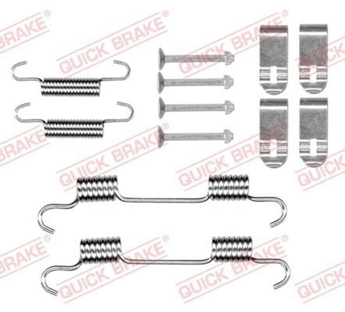 Montagesatz der Bremsbacken passt zu: KIA SPORTAGE IV; LAND ROVER DISCOVERY V...
