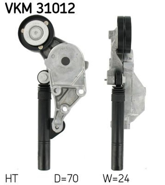 Keilriemenspanner passt zu: AUDI A3; SEAT CORDOBA, CORDOBA VARIO, INCA, LEON,...
