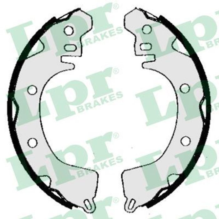 Bremsbacke passt zu: MITSUBISHI CORDIA, GALANT V, GALANT VI, LANCER III, LANC...