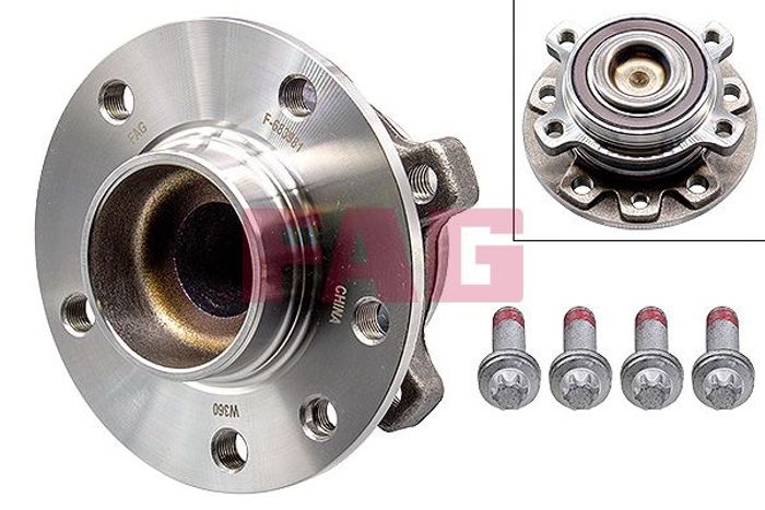 Radlagersatz mit Nabe hinten passt zu: ALFA ROMEO TONALE; FIAT 500X; JEEP COM...