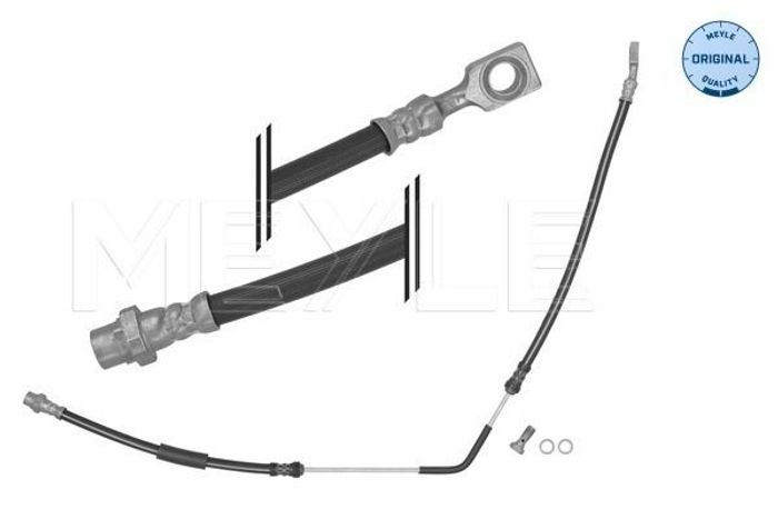 Bremsleitung hinten L/R (länge 877mm, M10x1) passt zu: LAND ROVER RANGE ROVER...