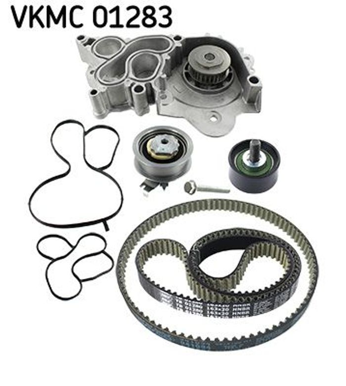 Ventilsteuerung Satz (Riemen + Rolle + Flüssigkeitspumpe) passt zu: SEAT IBIZ...