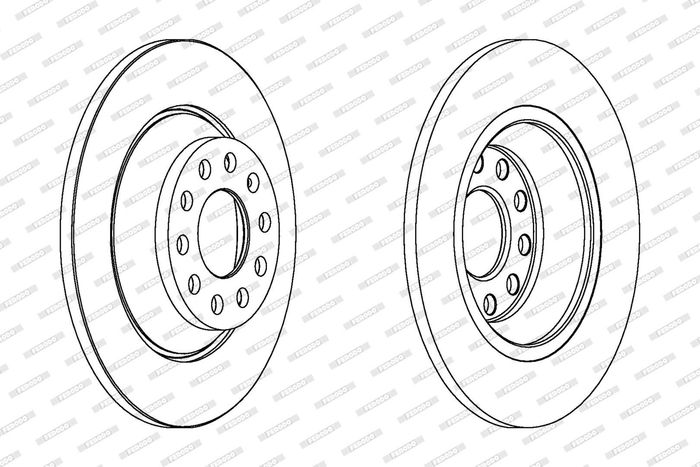 Kpl. Scheibenbremsen hinten L/R passt zu: AUDI A6 C6 2.0-3.2 05.04-08.11
