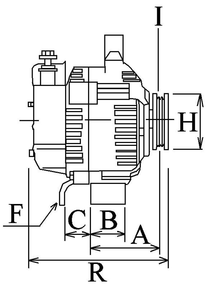 Alternator (14V, 75A, neu) passt zu: SUZUKI IGNIS I, IGNIS II, JIMNY, LIANA,...