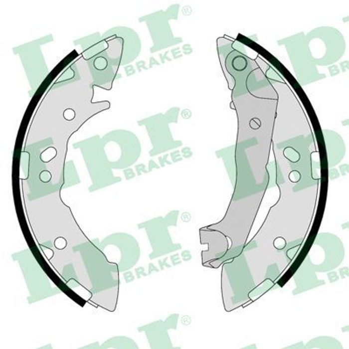 Bremsbacke passt zu: HYUNDAI ATOS 1.0/1.1 02.98-12.10