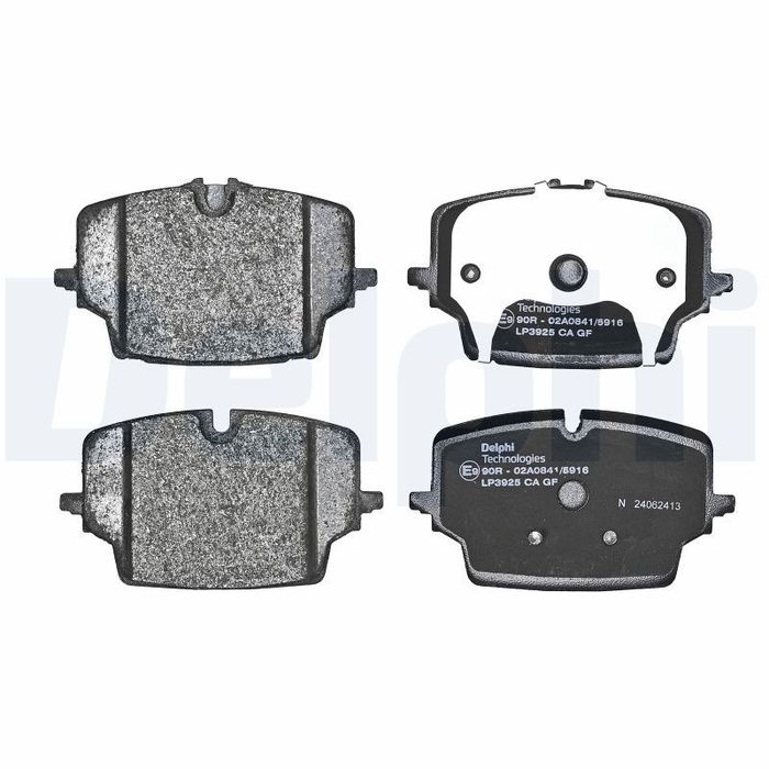 Bremsbelagsatz vorne (mit Dämpfungspad), passt zu: BMW 1 (F70), 2 (U06), 2 GR...