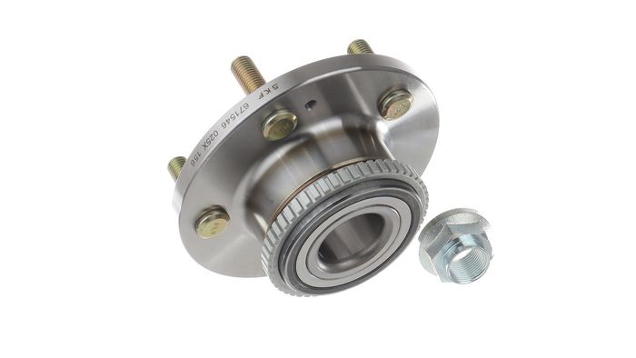 Radlagersatz mit Nabe hinten L/R (mit Naben) (mit ABS) (35x148x71) passt zu:...