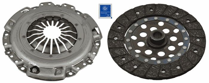 Kupplungssatz (kein Entriegelungslager, 215mm) passt zu: VOLVO S40 I, V40 2.0...