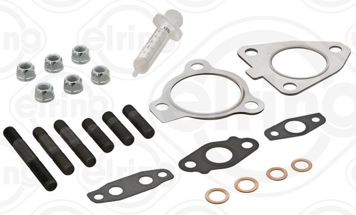 Montageset der Turbokompressors (mit Dichtungen) passt zu: HYUNDAI GRAND SANT...