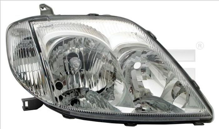 Scheinwerfer R (H7/HB3, elektrisch, ohne motor, einsatzfarbe: chrom) passt zu...