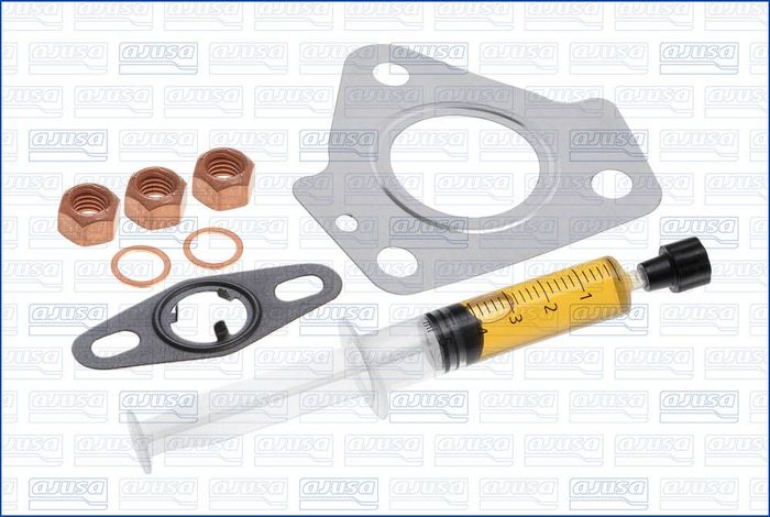 Montageset der Turbokompressors (mit Dichtungen) passt zu: SSANGYONG ACTYON I...
