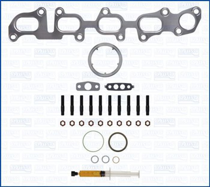 Montageset der Turbokompressors (mit Dichtungen) passt zu: AUDI A5 2.0D 08.17...