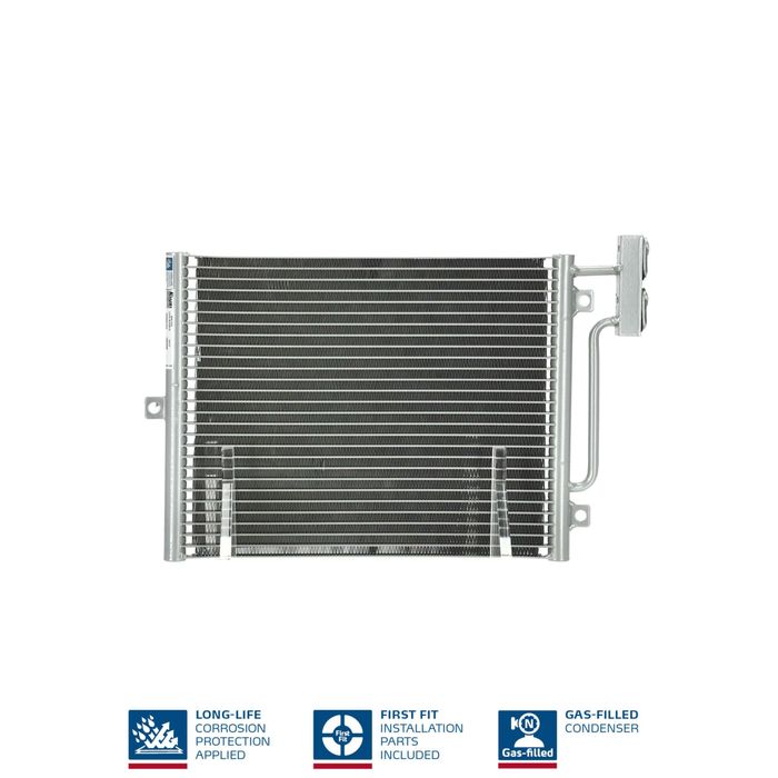 Klimaanlage Kondensator ((EN) additional fitting elements) passt zu: PORSCHE...